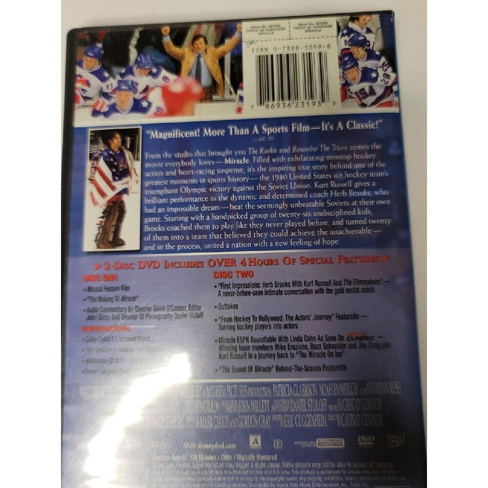 Miracle 2-Disc DVD - Picture 2 of 2